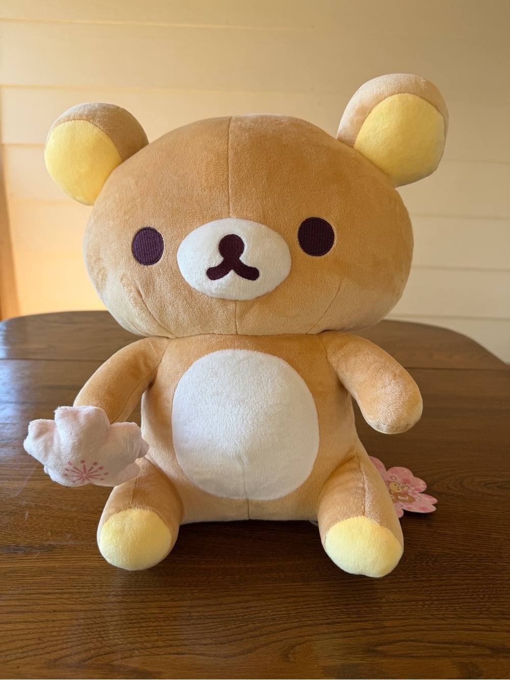 Rilakkuma Cherry Blossom Plush NWT